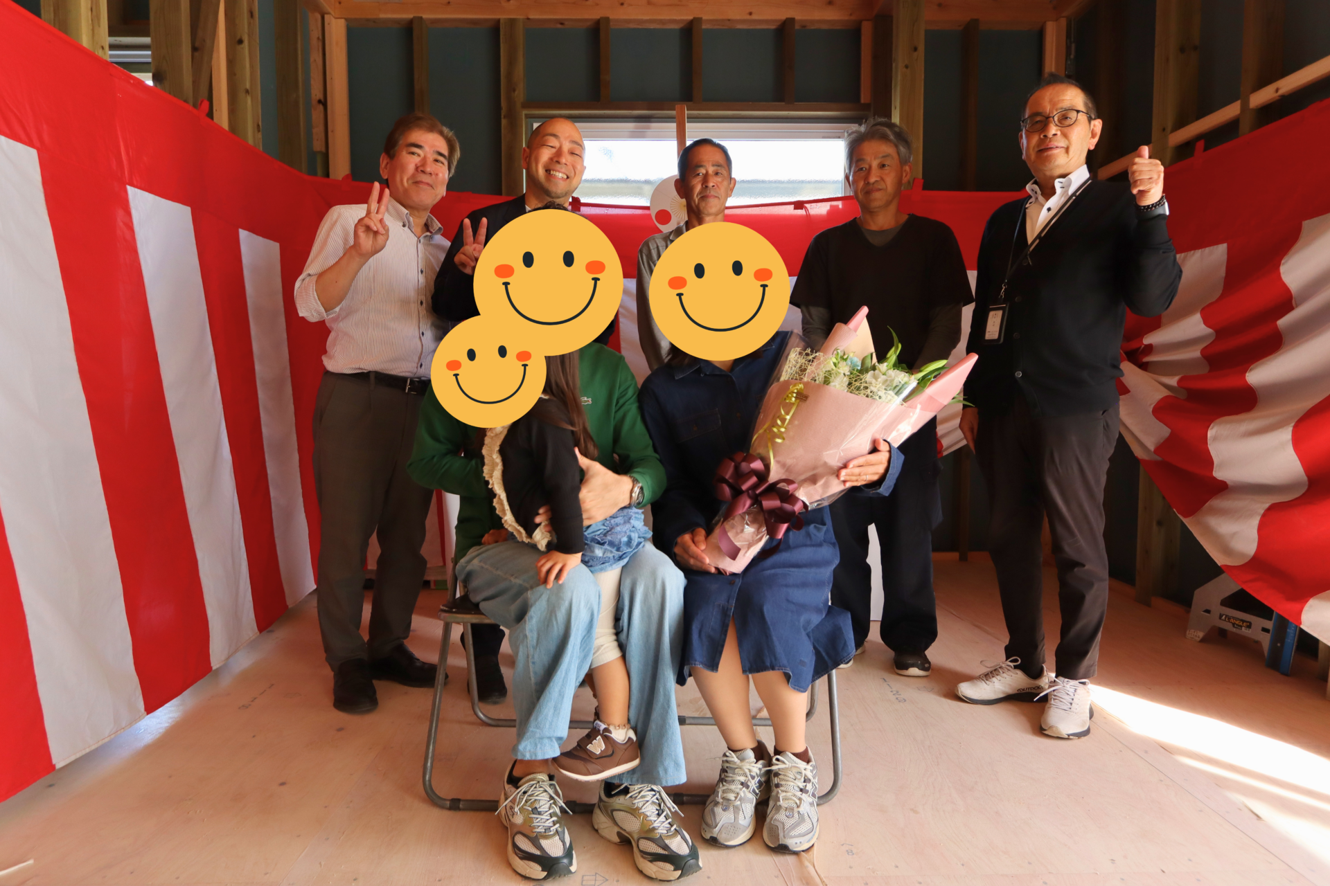 A様邸の上棟式を執り行いました。